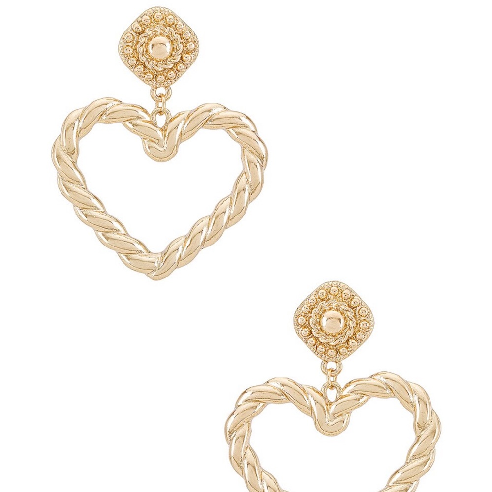NWT Happy Heart Earrings
8 Other Reasons x Revolve